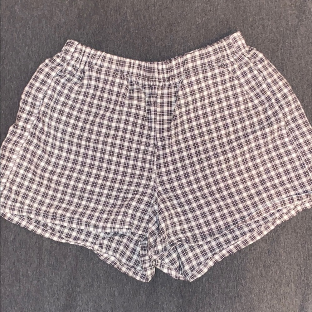 Brandy Melville Plaid Shorts